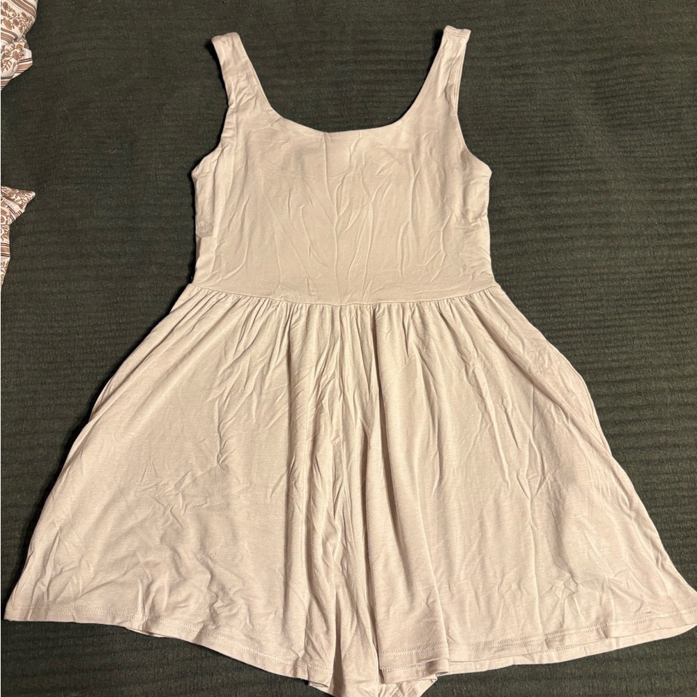 Tan Romper